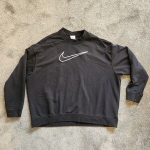 Nike Black Crewneck Sweater